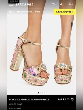 Azalea Wang “Cici” platform heels